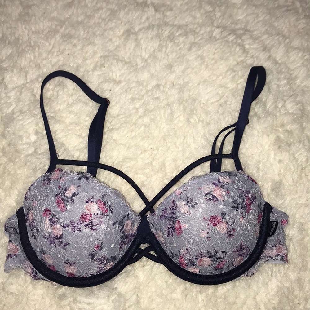 Pink pushup Bra size 32B